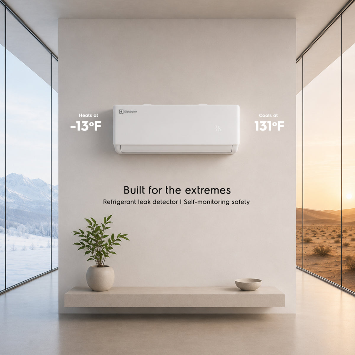 Vanguard 24,000 BTU mini split | 23 SEER2 | Wi-Fi | Up to 1,250 sq ft